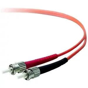 Belkin Multimode Duplex Fiber Patch Cable ST - ST, 10 meters by Belkin International, Inc