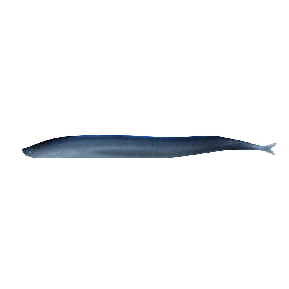 Berkley Gulp! Saltwater Sand Eel - 5 Inch Silver Mud - Realistic Saltwater Soft Bait