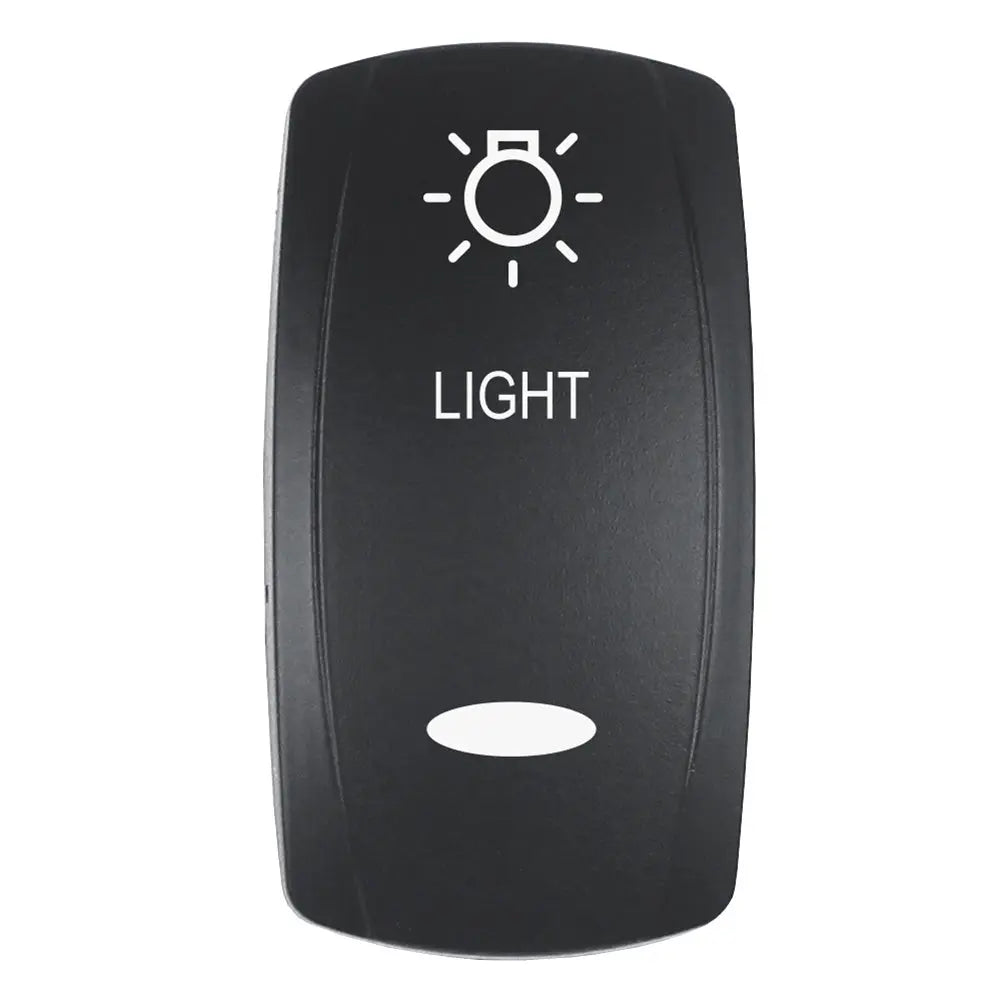 Pacer EV2LE-LT Laser-Etched Light Actuator for V Series Contura Switches, Black