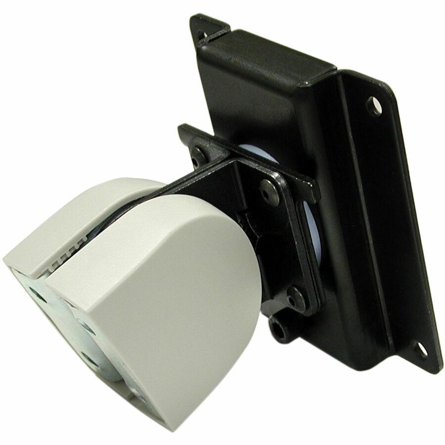 Ergotron 100 Series Wall Mount Single Pivot with Tilt and Rotation – Steel Construction, Dual Color Covers
