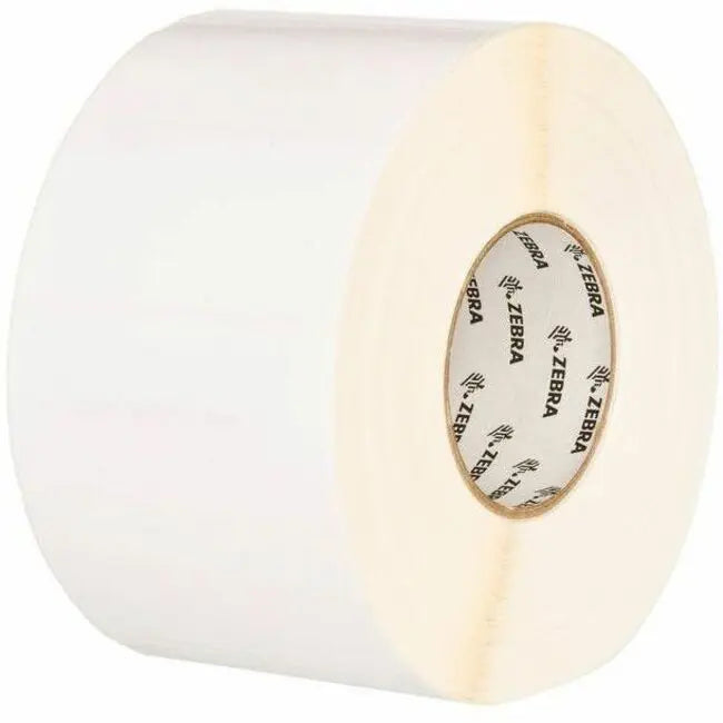 Zebra 3000T Thermal Matte Polypropylene Labels – 2 x 1 Inch, 8 Rolls