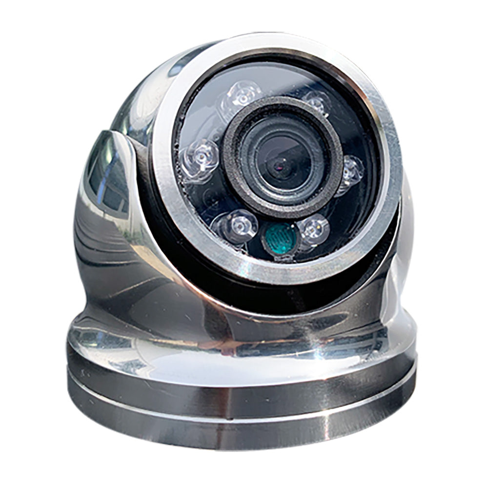 Iris Innovations IRIS-S060-36 Marine Grade Stainless Steel Mini Dome Camera - CVBS, TVI, CVI, AHD Formats