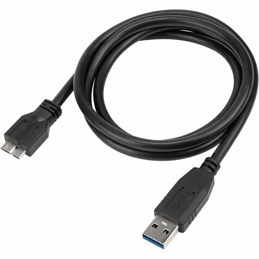 Targus 1M USB-A Male to Micro USB-B Male Data Transfer Cable - Black