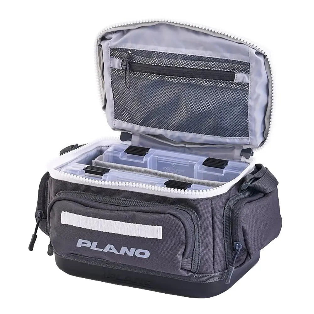 Plano Weekend Tackle Bag 3500 in Slate - Durable Waterproof Fishing Gear Storage
