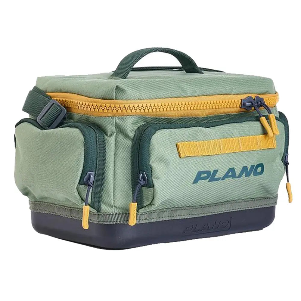 Plano Weekend Tackle Bag 3500 Moss - Durable Waterproof Fishing Gear Storage