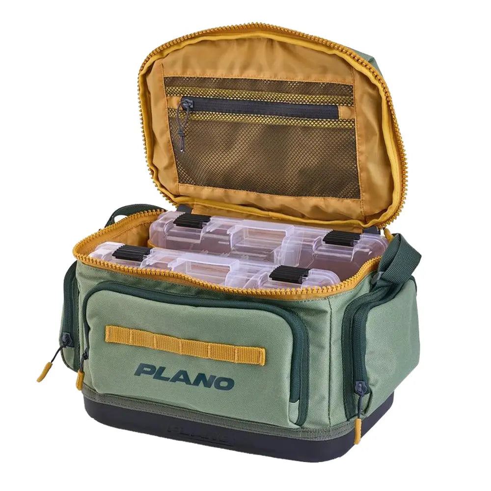 Plano Weekend Tackle Bag 3600 Moss - Durable Waterproof Fishing Storage