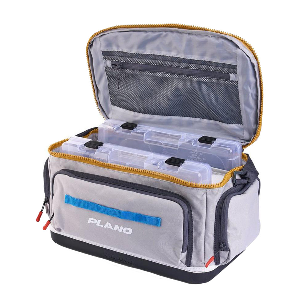 Plano Weekend Tackle Bag 3600 Creek Model P000166 with Waterproof Base and Multiple Storage Options