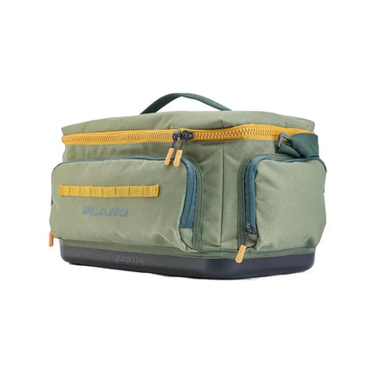 Plano Weekend Tackle Bag 3700 Moss - Durable Waterproof Fishing Bag with Organizer and Quick-Access Pockets