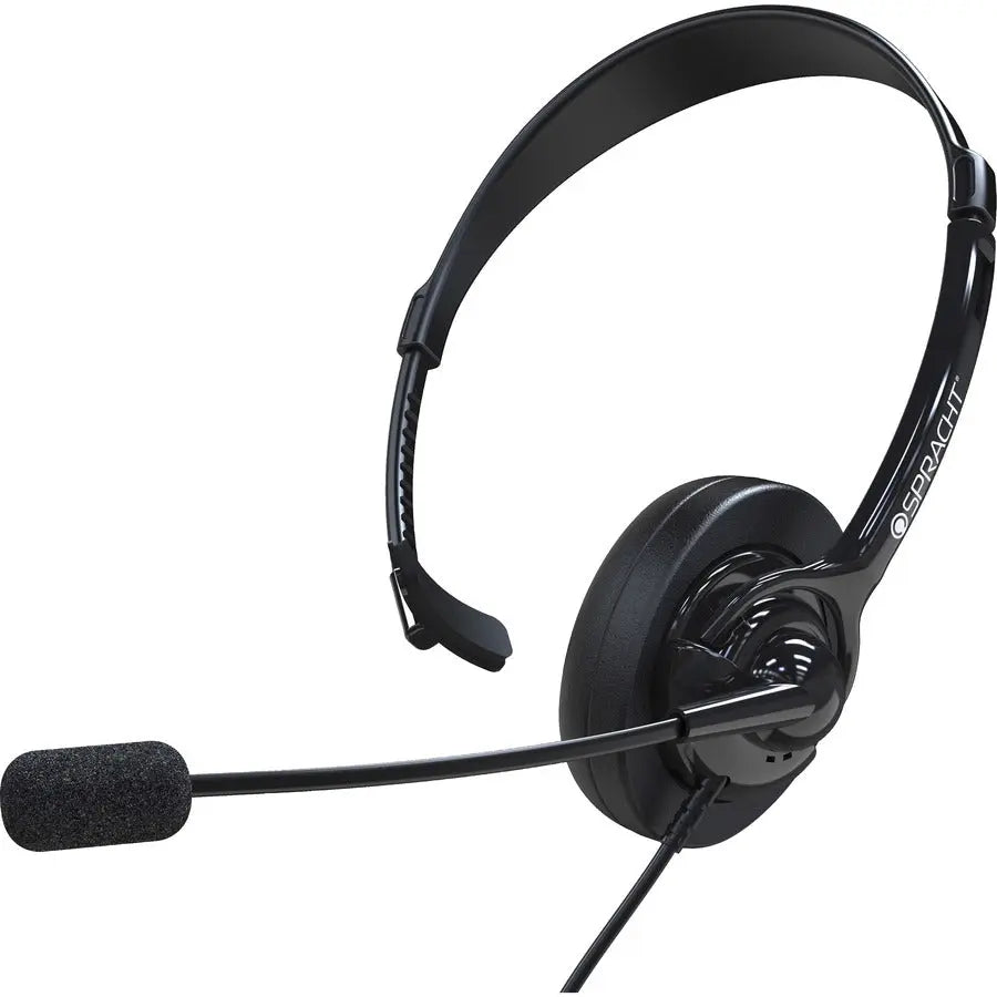 Spracht ZUM350M Headset with 40mm Bass Speakers and Noise-Canceling Microphone