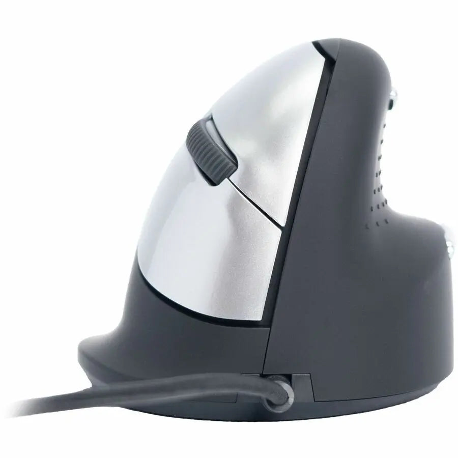 R-Go HE Break Vertical Mouse by R-Go Tools - Ergonomic Office Mouse with Traffic Light LED Feedback for Right-Handed Users