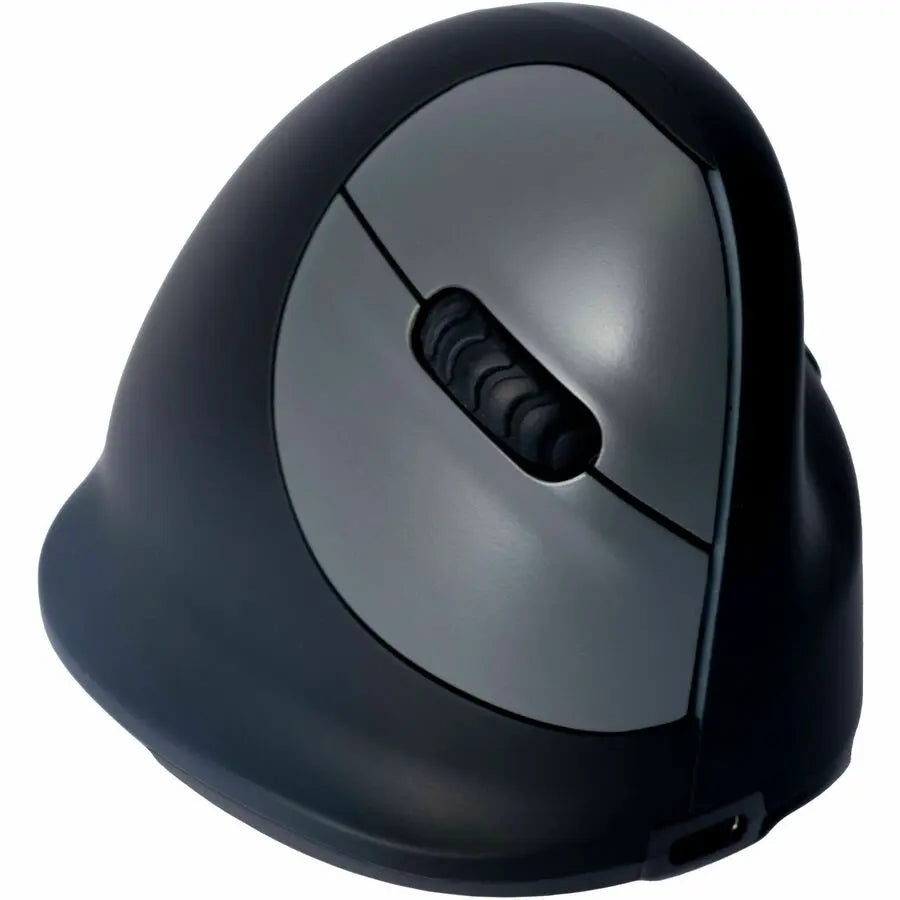 R-Go HE Break Vertical Mouse - Ergonomic Office Mouse with Break Reminder for Mac OS
