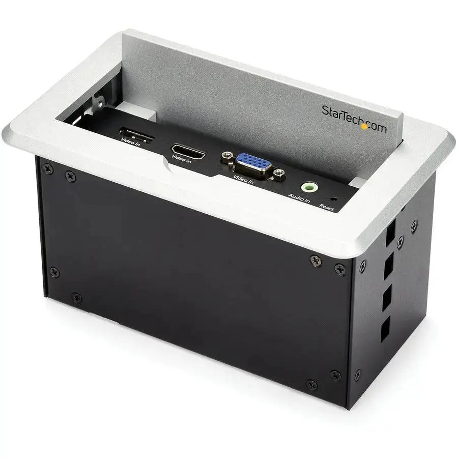 StarTech Conference Table Connectivity Box for A/V, USB Charging, and Ethernet – Supports 4K Resolution by StarTech.com