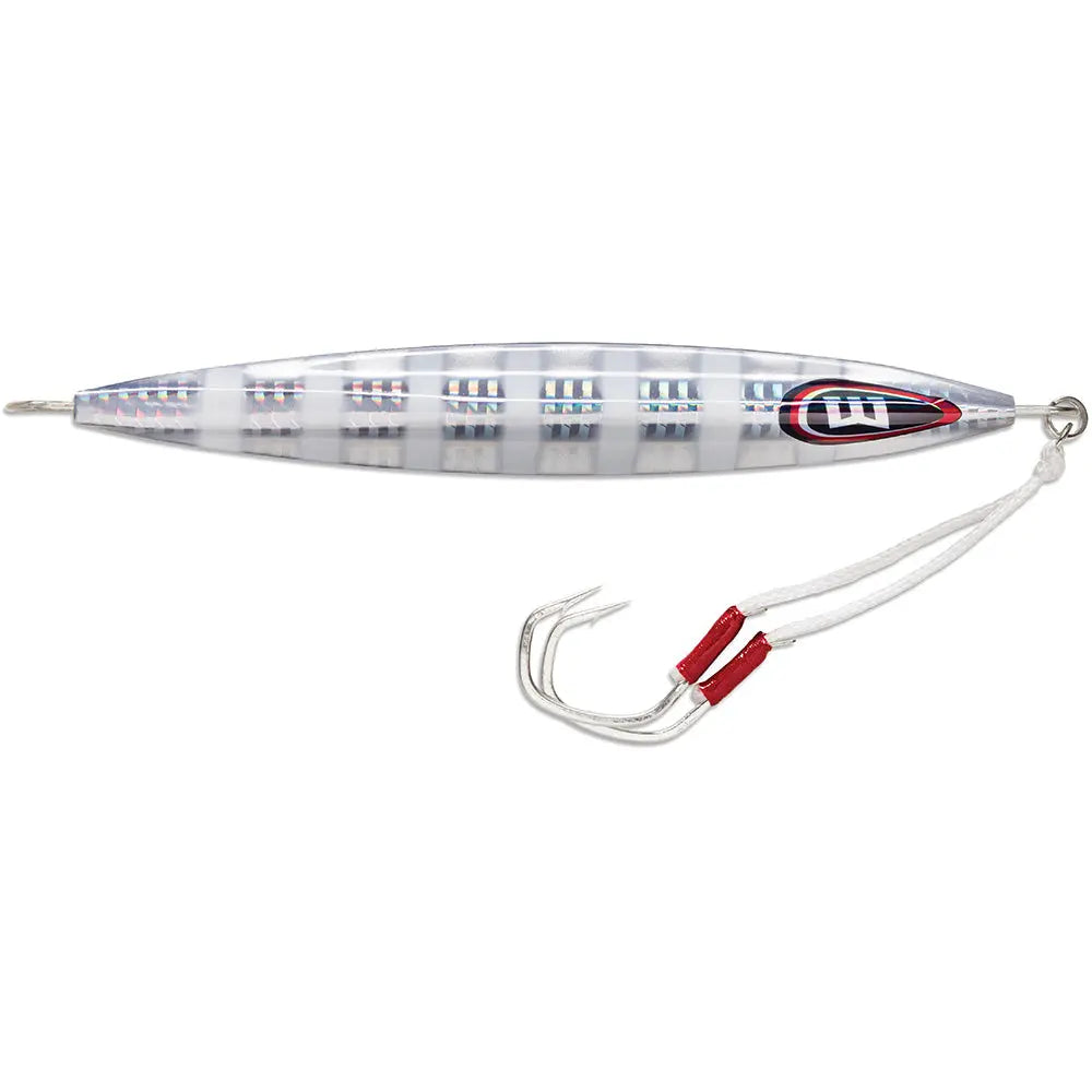 Williamson Kensaki 280 Jig - 7.25 inches, 9-7/8 oz Silver Blink