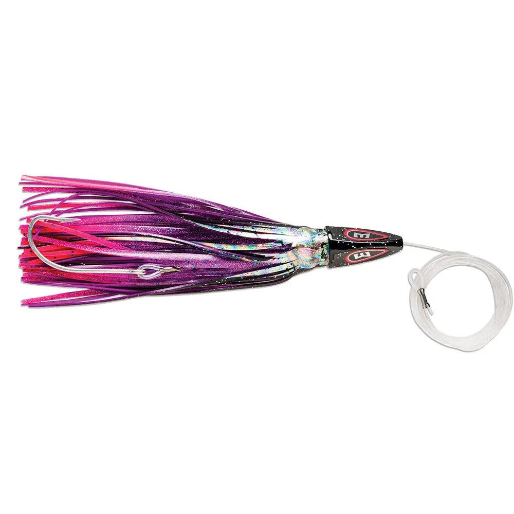 Williamson High-Speed Tuna Catcher Rigged 7.5-Inch Dark Knight Lure for Offshore Fishing