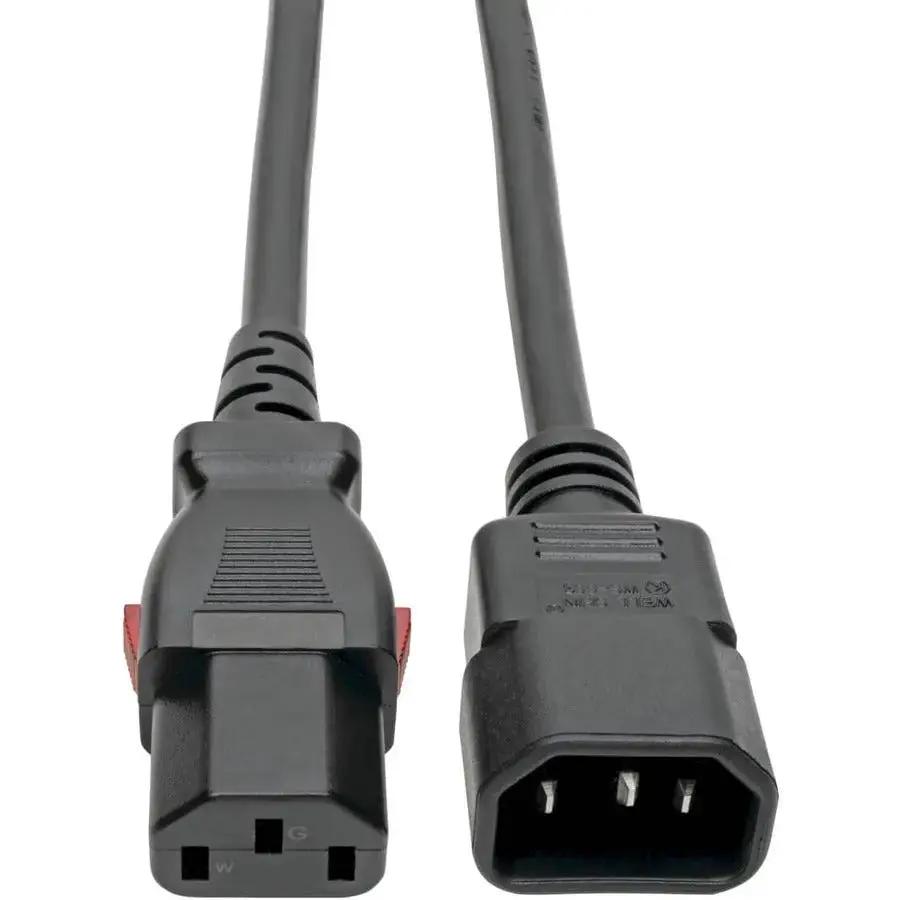 Eaton Tripp Lite Series Power Extension Cord with Locking C13 to C14 Connector - 2 Feet by Eaton Corporation