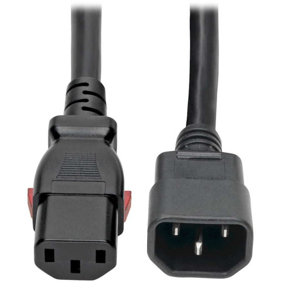 Tripp Lite by Eaton Heavy-Duty PDU Power Cord Locking C13 to C14 - 6 ft. 15A 250V