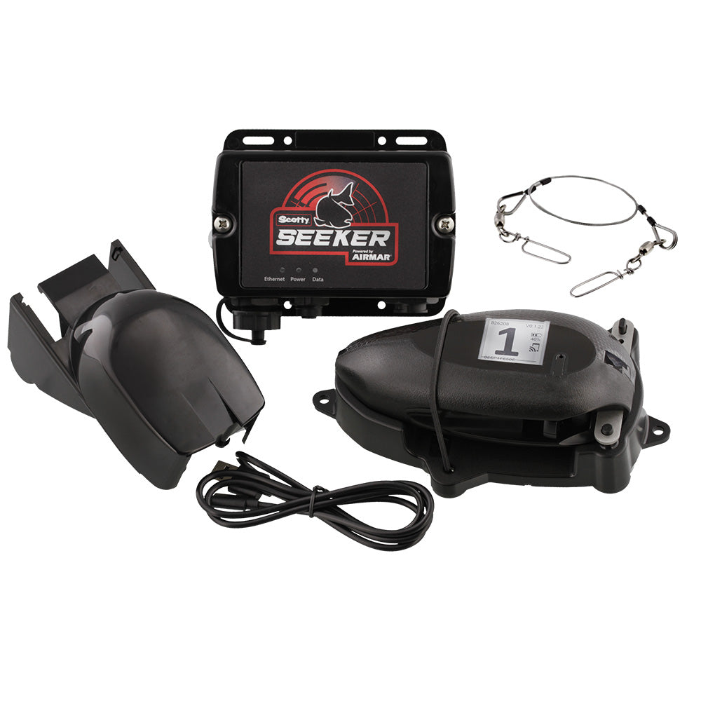 Scotty Seeker Full Package - Single Probe with Safety Leader and Charging Station