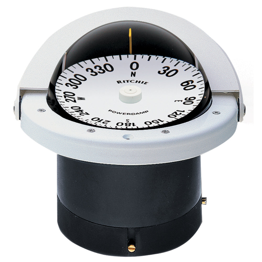 Ritchie FN-201W Navigator Compass - Flush Mount with 4.5-inch Dial and LED Lighting