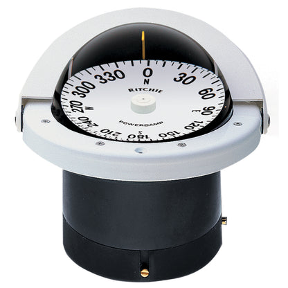 Ritchie FN-201W Navigator Compass - Flush Mount with 4.5-inch Dial and LED Lighting