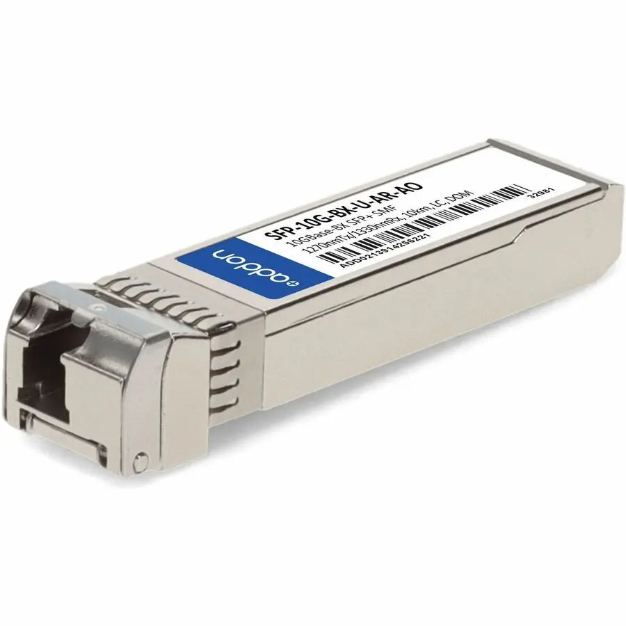 AddOn Arista Networks SFP-10G-BX-U-AR Compatible 10GBase-BX SFP+ Transceiver (SMF, 1270nmTx/1330nmRx, 10km, LC, DOM)