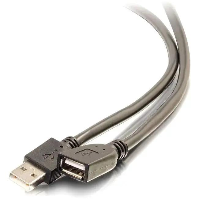 C2G 75ft USB 2.0 Active Extension Cable with Plenum Rated Jacket - M/F by Legrand Group