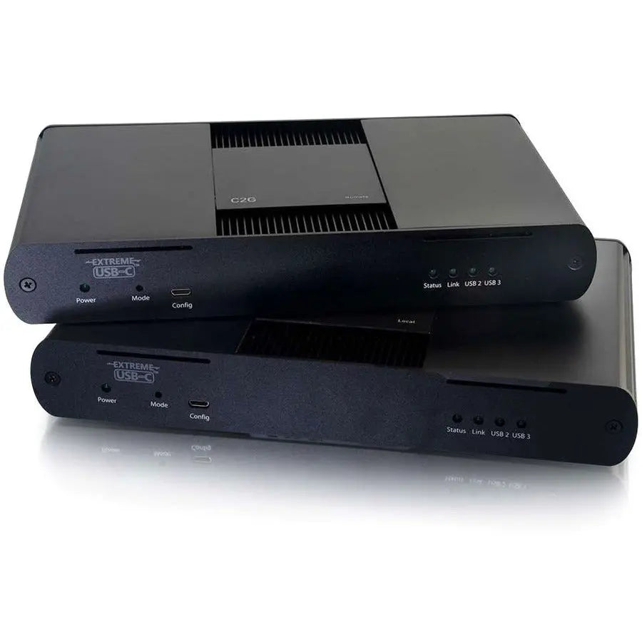 Legrand Group C2G 4-Port USB 3.1 Over Cat6a Extender Kit with LAN Pass-Through