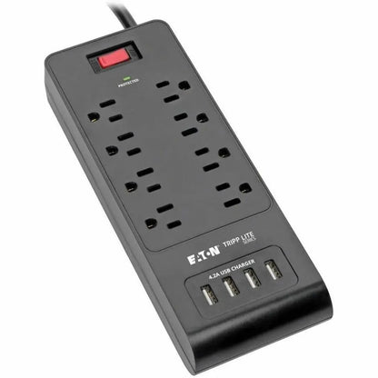 Eaton Tripp Lite Series Protect It! TLP864USBB 8-Outlet Surge Protector with USB Charging
