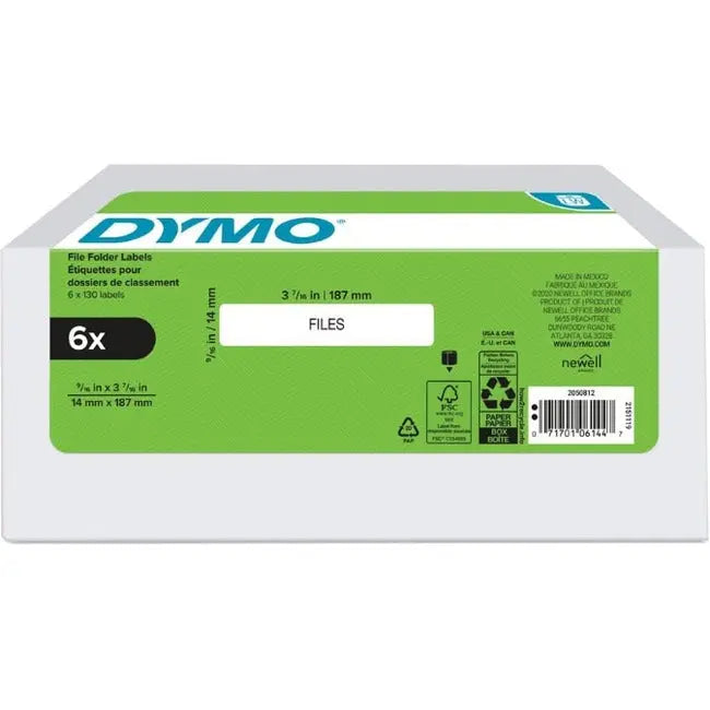 Dymo LabelWriter Label Roll – 780 White Self-Adhesive Labels for Compatible LabelPrinters