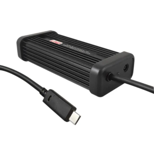 Lind Electronics USBC-4901 DC Adapter for Dell XPS Notebooks – 60W USB-C Power Supply with Input and Output Cables