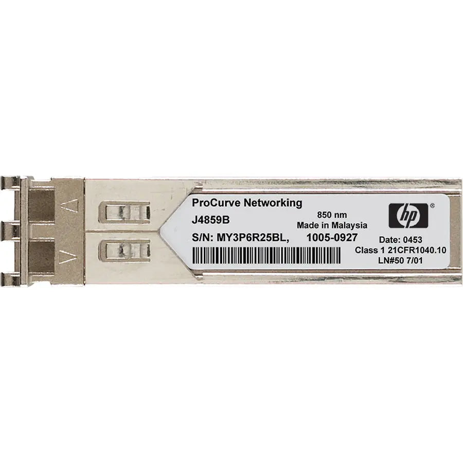 HPE Sourcing J4859C Mini-GBIC Transceiver Module for High-Speed Data Transmission
