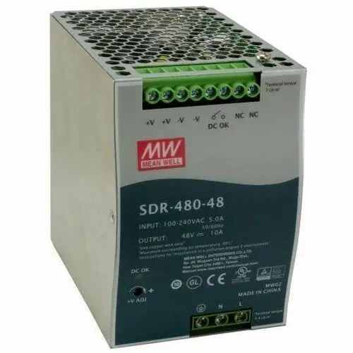 Lantronix Inc. Hardened DIN Rail Mounted Power Supply Part 25160
