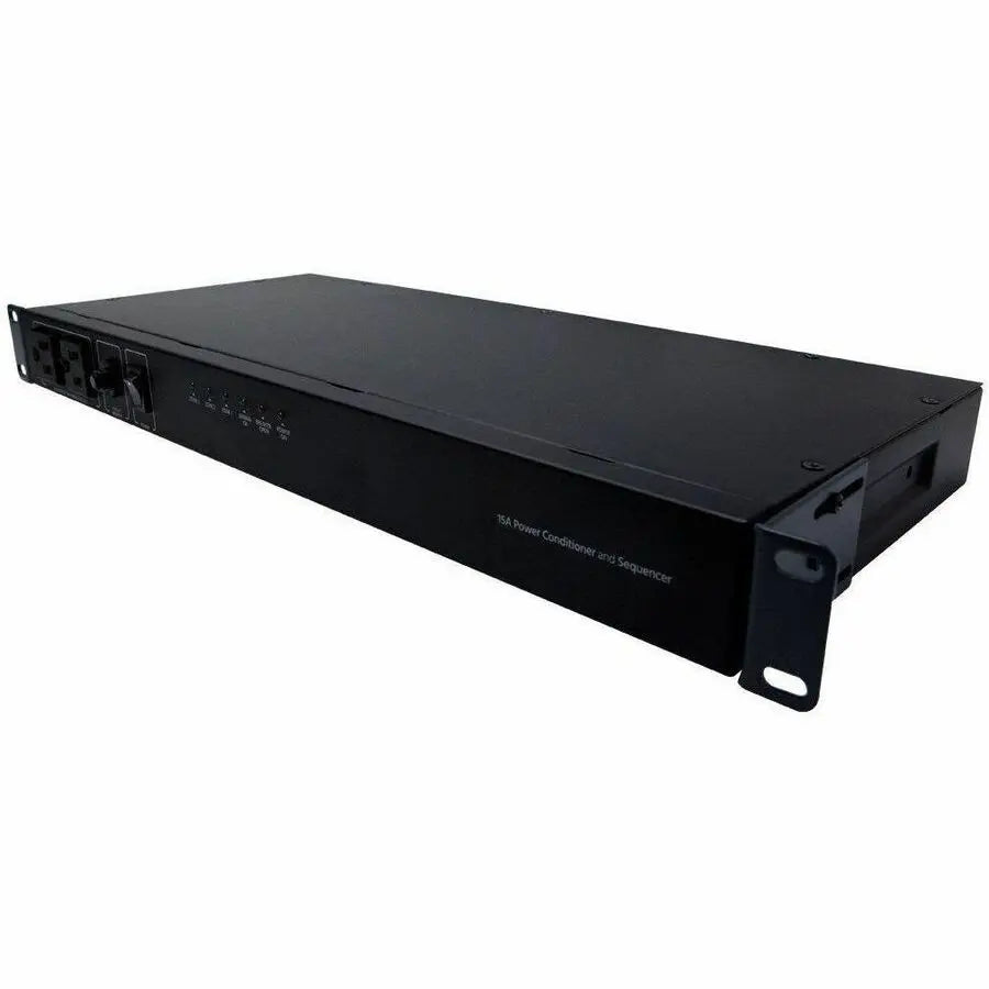 Monoprice 604830 10-Outlets Power Distribution Unit for A/V Equipment, Rack Mountable
