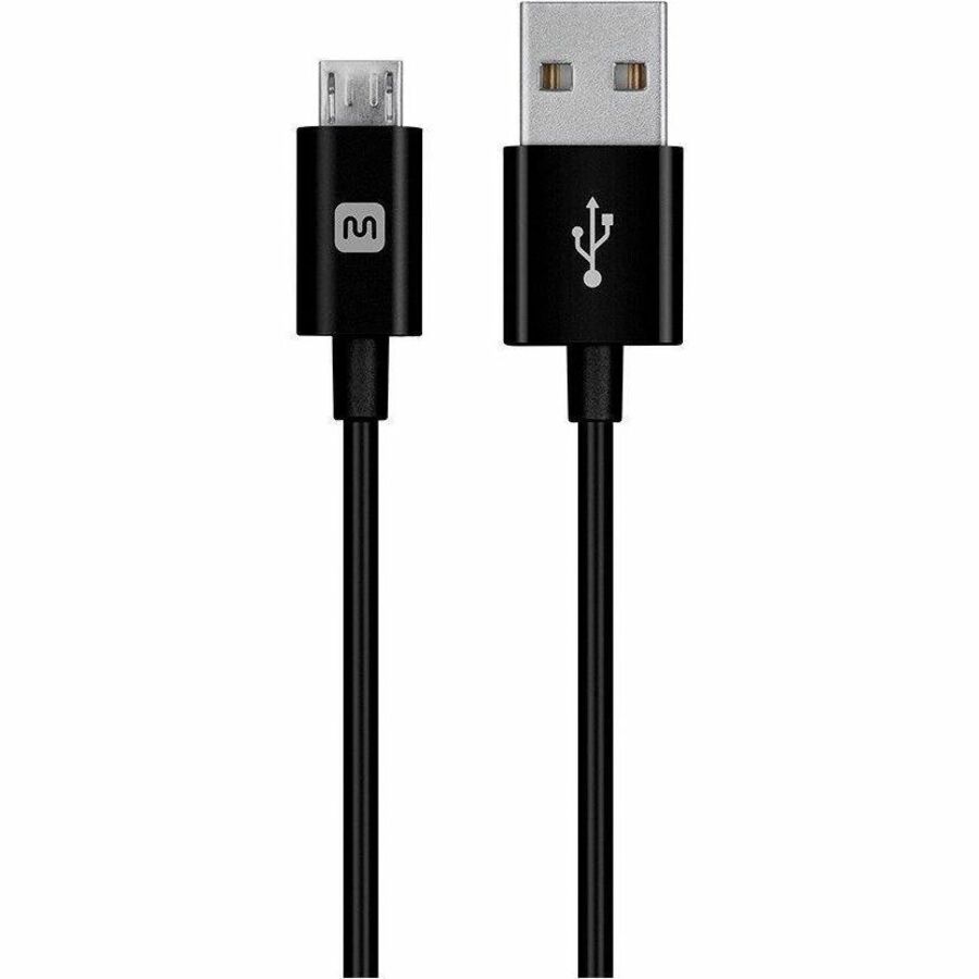 Monoprice Select Series USB-A to Micro USB-B Cable 3ft, 2.4A, Black