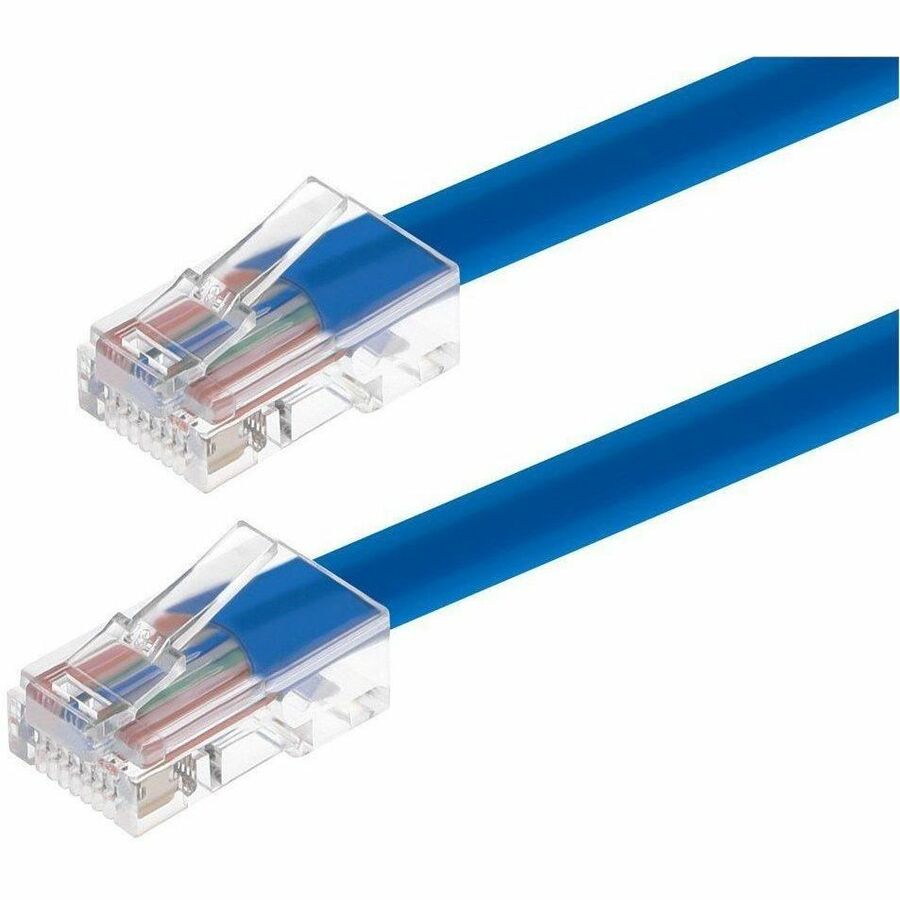 Monoprice Patch UTP Category 5e Network Cable – Zeroboot Series, Blue, 25 ft