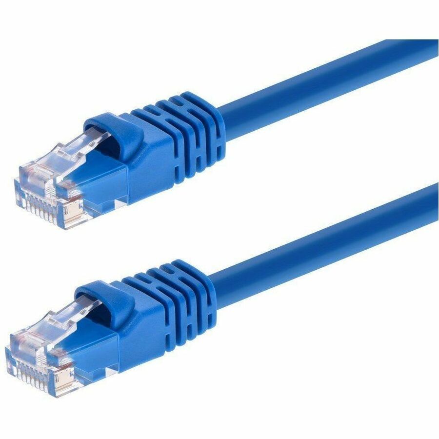 Monoprice Patch UTP Category 5e Network Cable - 350MHz, 24AWG, Pure Bare Copper, Snagless Fullboot Ethernet Cable