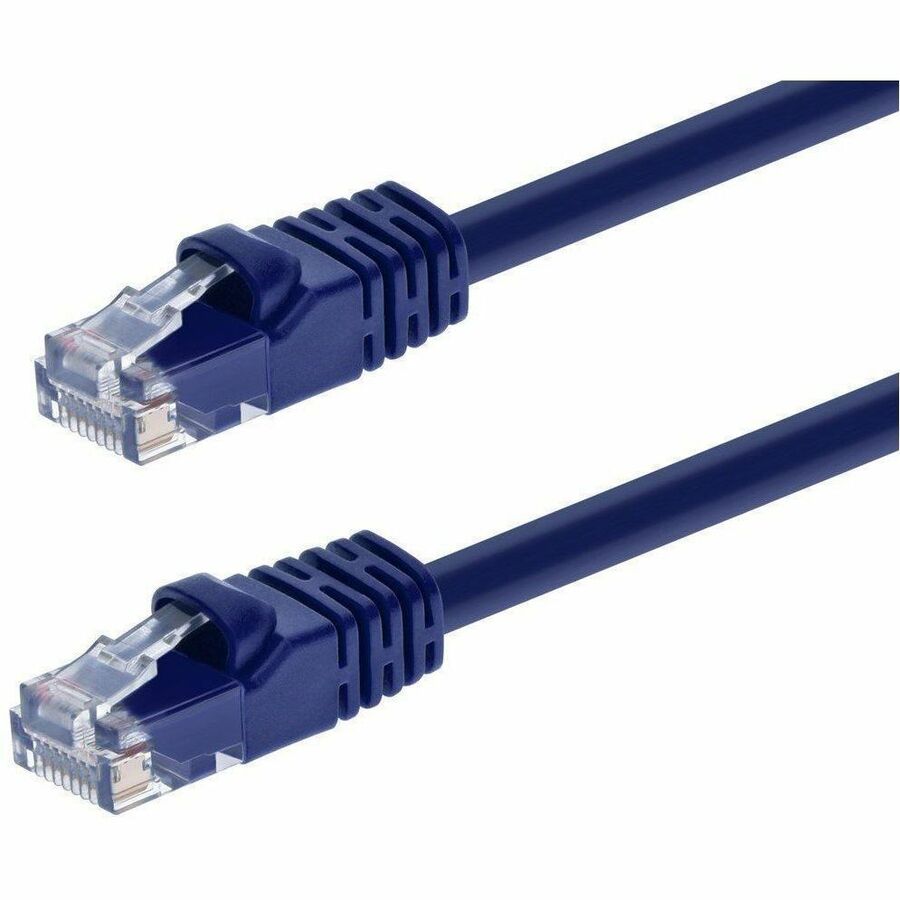 Monoprice Patch UTP Category 6 Network Cable - 25 ft Purple Ethernet Cable for Gaming and High-Speed Data Transmission