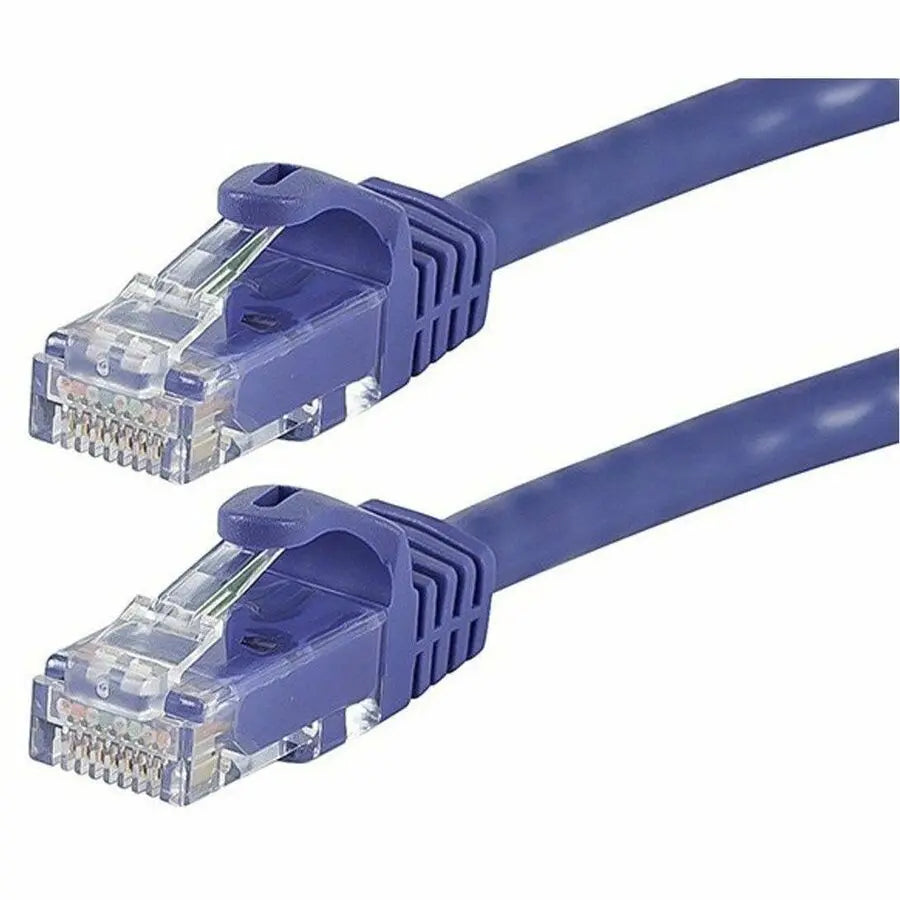 Monoprice Patch UTP Category 6 Network Cable - Flexboot Series, Purple, 10 ft