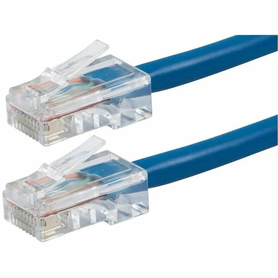 Monoprice Patch UTP Category 5e Network Cable - Zeroboot Series, 10 ft Blue