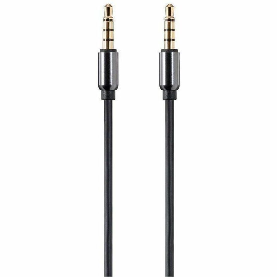 Monoprice Onyx Series 3ft Auxiliary 3.5mm TRRS Audio & Microphone Cable with Gold Plated Connectors