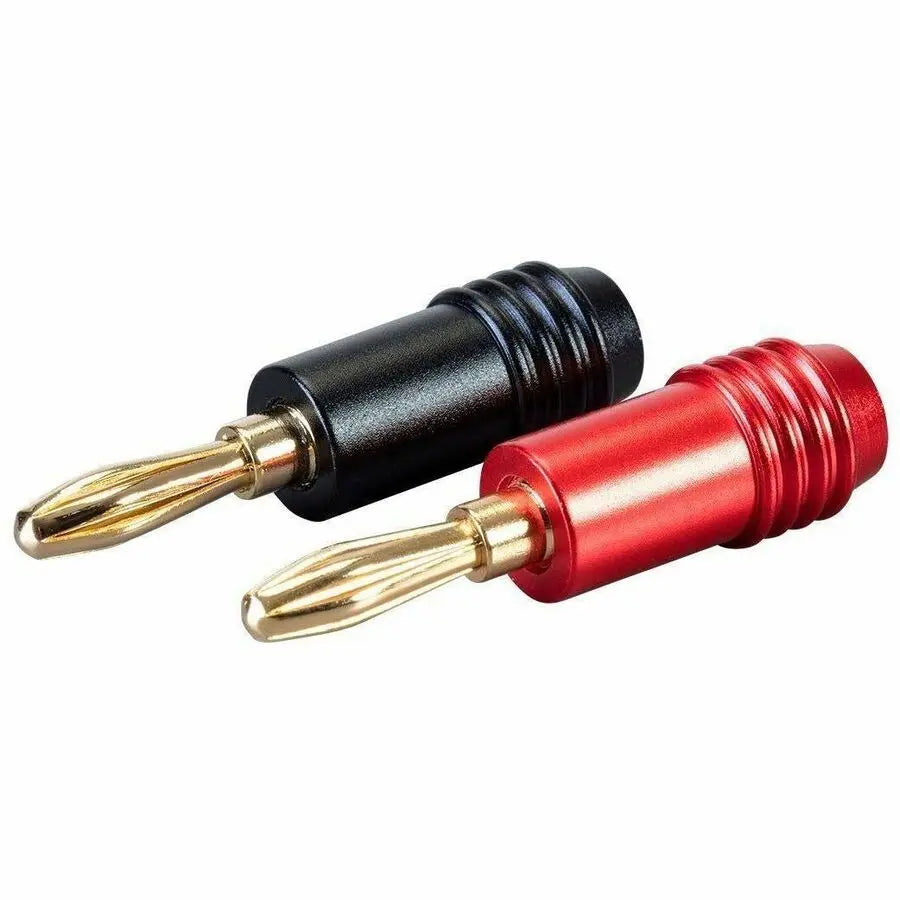 Monoprice Affinity Series 24k Gold Speaker Banana Plugs, Part Number 21917