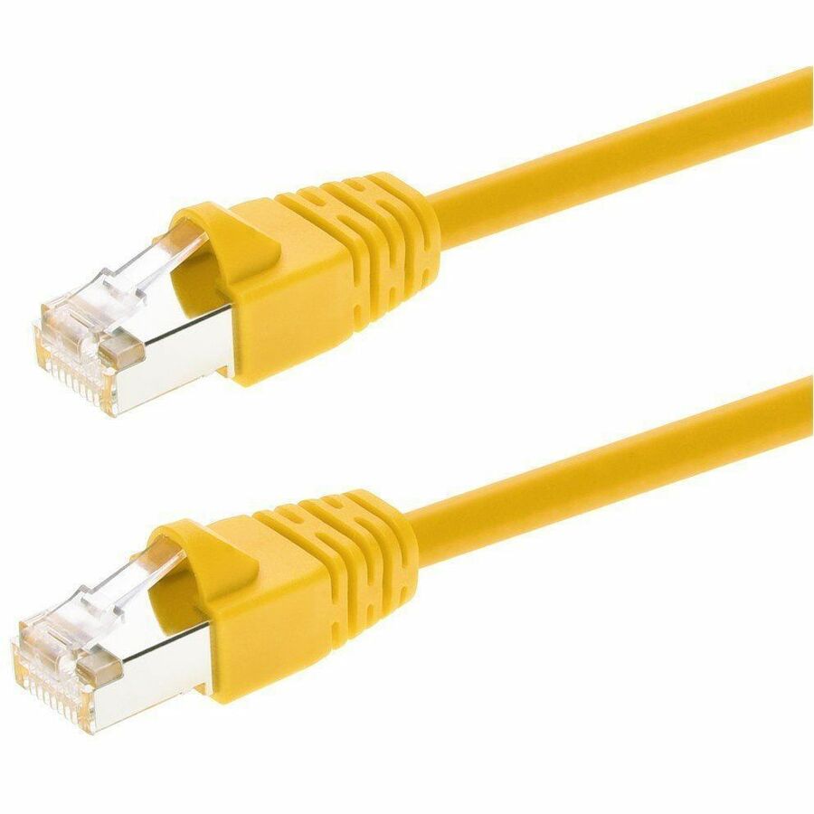 Monoprice Patch STP Category 6a Network Cable - 50 ft, Yellow