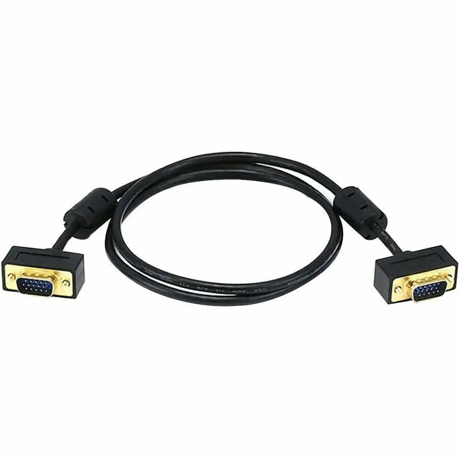Monoprice Ultra Slim VGA Video Cable Part 6359 - High-Quality Analog Video Connection