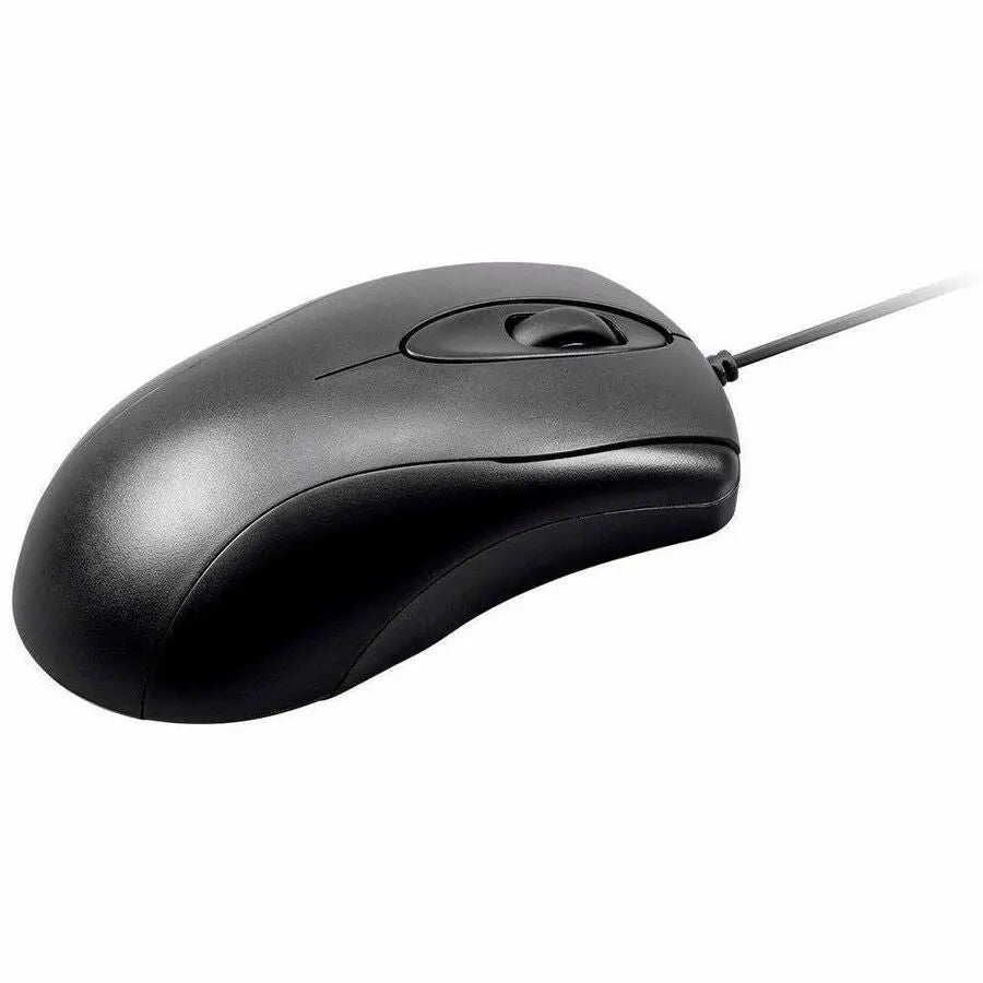 Monoprice Essential Mouse - Comfortable Contoured USB Wired Optical Mouse for PC and Chromebook