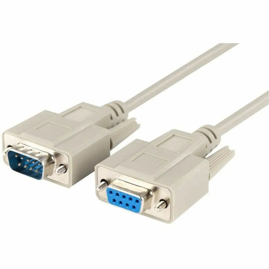 Monoprice 10ft DB9 Male to Female Molded Serial Extension Cable