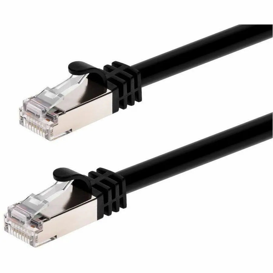 Monoprice Flexboot Cat7 F/STP Ethernet Patch Cable - 6 inches to 100 feet, Black