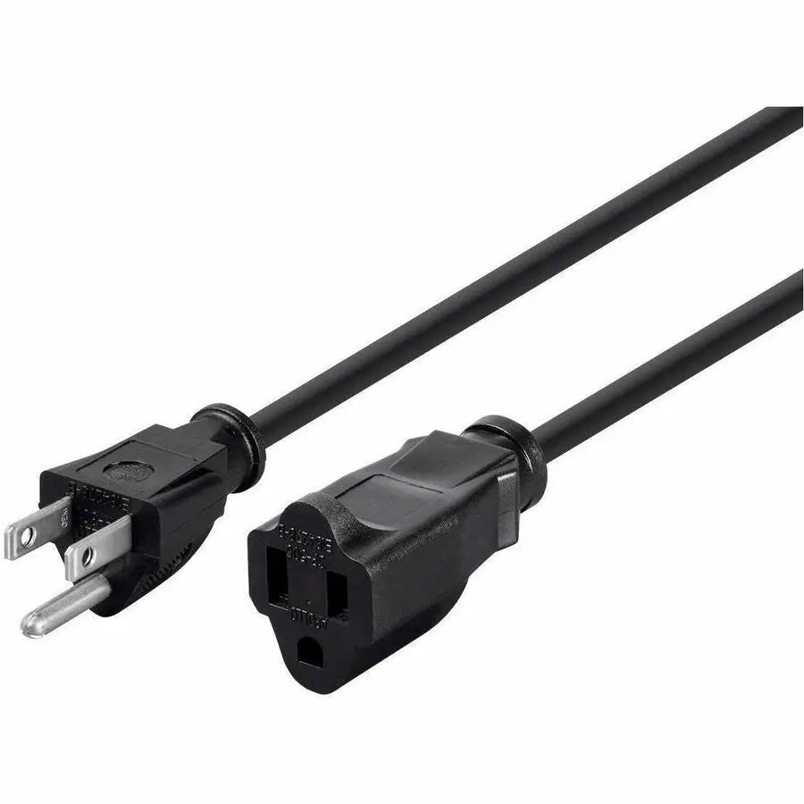 Monoprice 20 ft Power Extension Cord with NEMA 5-15P and 5-15R Connectors