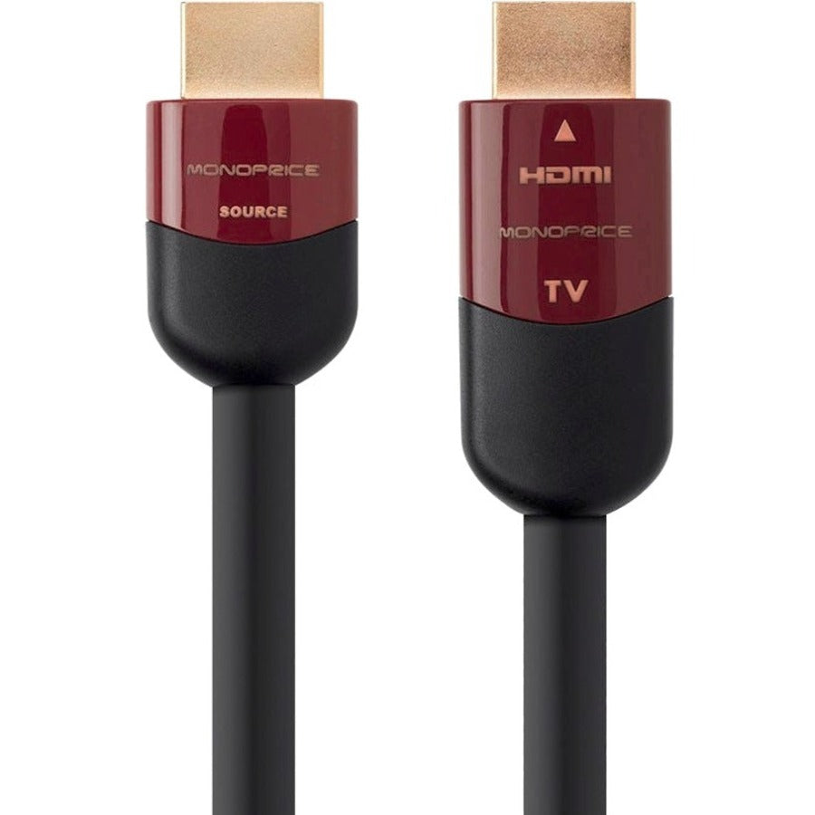 Monoprice Ultra Series Active High Speed HDMI Cable - 4K@60Hz HDR Support, 18Gbps Bandwidth, HDCP 2.2, CL2 Fire Rated