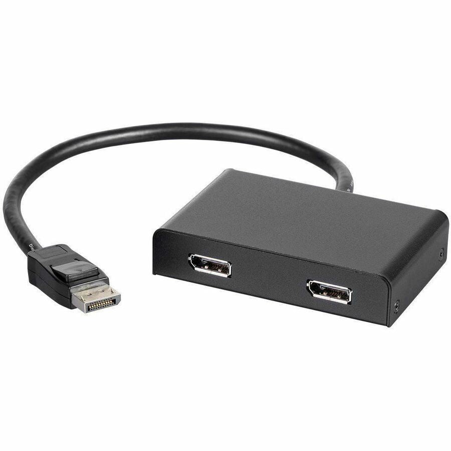 Monoprice 2-Port DisplayPort 1.2 MST Hub - Multi-Stream Transport for Dual Monitors and 4K Video
