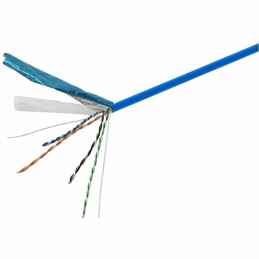 Monoprice Foiled with Unshielded Twisted Pair (F/UTP) Category 5e Network Cable - 1000ft Blue