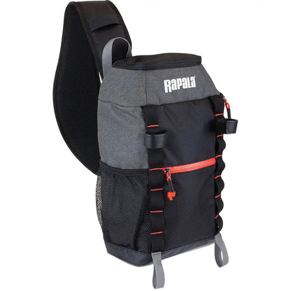 Rapala Venture 8 Sling Pack - Compact Fishing Gear Bag with 8-Liter Main Compartment and Water-Resistant Base